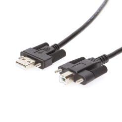 15ft Screw Lock USB 2.0 Hi-Speed A to B Device Cables (Copy)